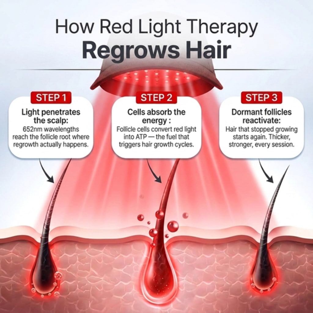 Red Light Therapy Hat